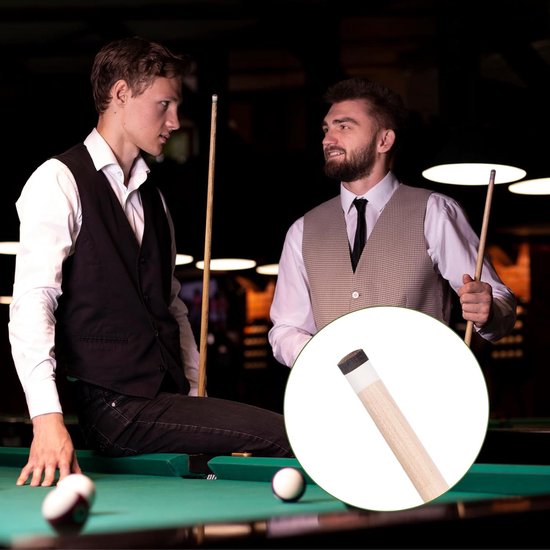 Allecto - Biljartkeu punten - Vervangingsset - 13mm - Poolkeu tips - Accessoires voor biljartstokken - Geschikt voor snooker en poolspel van Merkloos — afbeelding 3