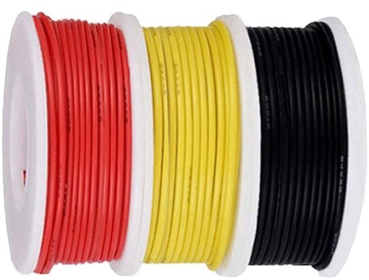 Patchkabelset - 7 meter - 22 AWG PVC-isolatie