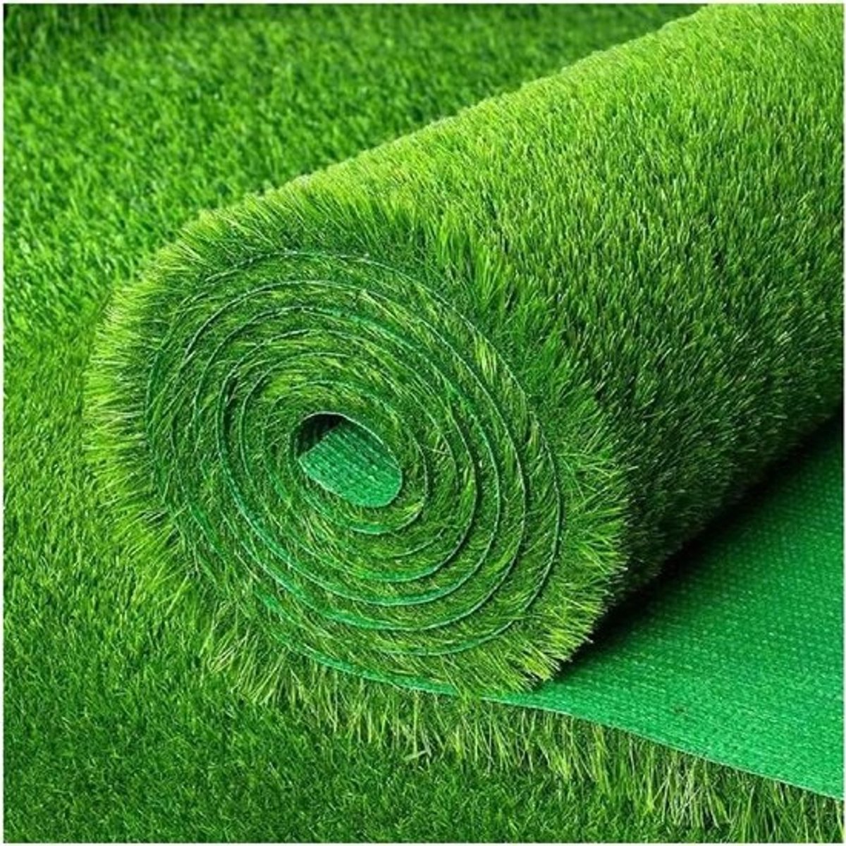 Kunstgras - Gazon - Synthetisch gras - Buitenruimte decoreren - UV-bestendig - 1x5 m - Groen