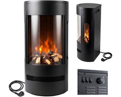 Xaralyn Elektrische haard - Olaf - 2000 Watt verwarming - vrijstaande haard - plug and play - sfeerhaard