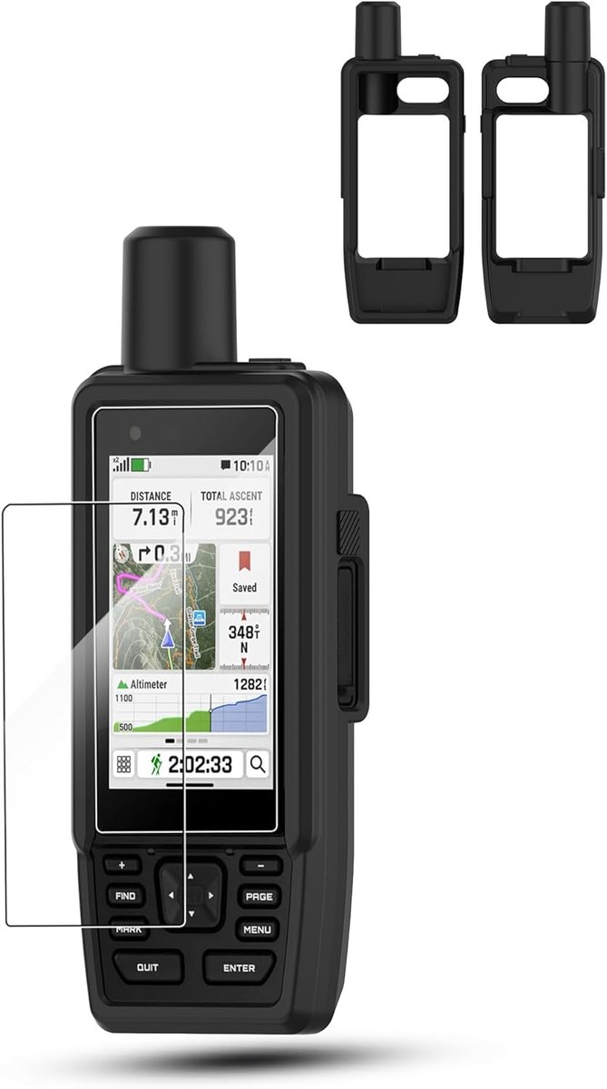 Beschermhoes voor Garmin, GPSMAP H1, daunke schermbeschermers + beschermhoes, schokbestendig en trillingsbestendig - ShopVlot