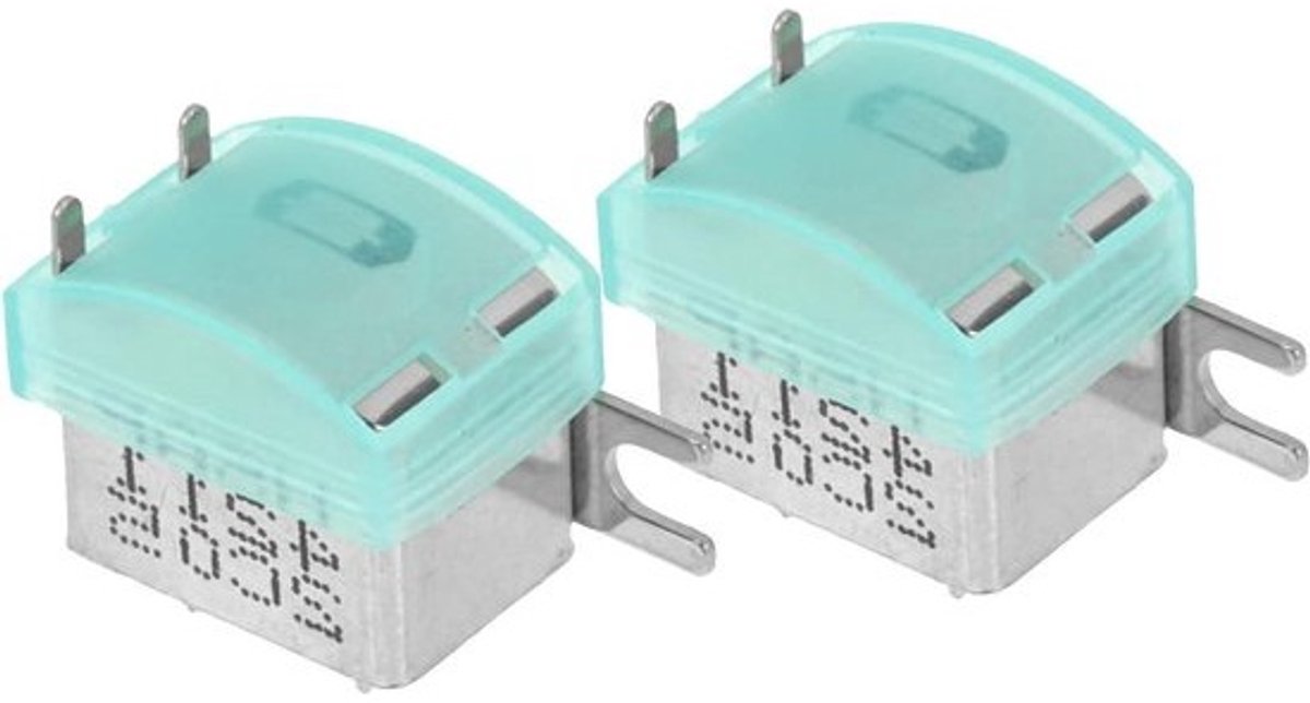 Metalen cassettekop - Vervanging voor dubbelspoor - Audio opnemen - Heldere stereo-opname - 2 x 1 x 0.9 cm - Meerkleurig