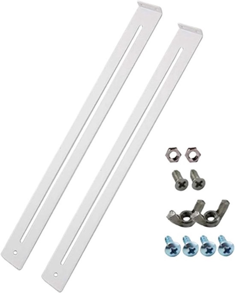 Ladereparatieset - Meubelbevestiging - Voor kastversterking - Ondersteuning tegen doorhangen - 35x5x5 cm