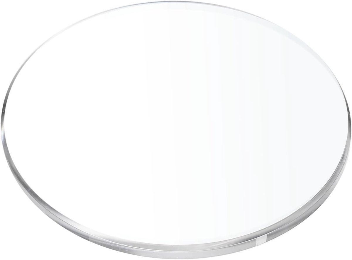 Horloge glas 37mm - Saffier kristallen lens - Platte ronde vervanging - Ideaal voor watchmaker reparatie - ShopVlot