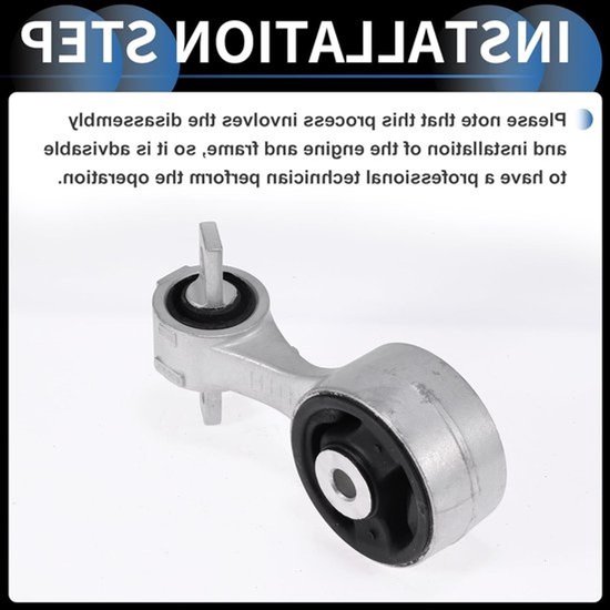 Motorsteun voor Honda CR-V 2007-2011 - Zwart/Zilver - 1 Stuk — afbeelding 2