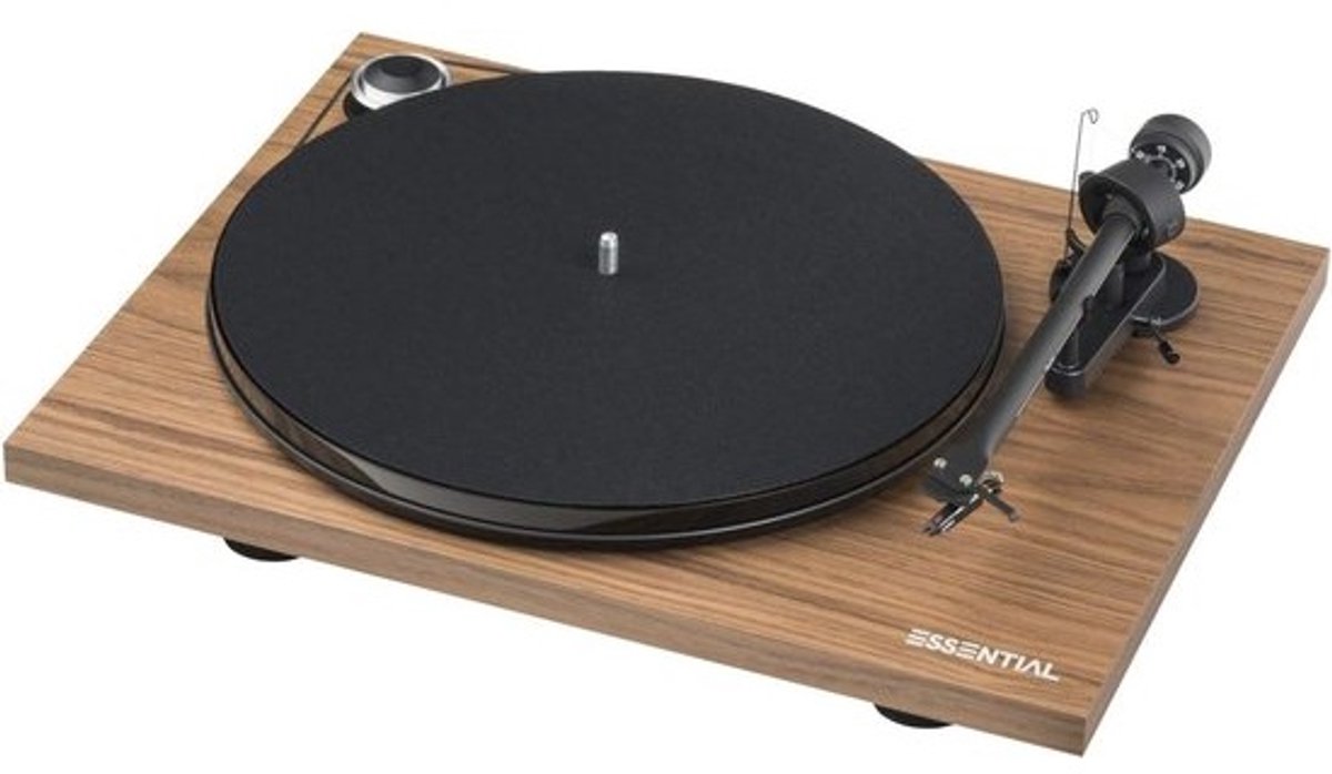 Hifi-streamingdraaitafel - met Bluetooth - walnoot