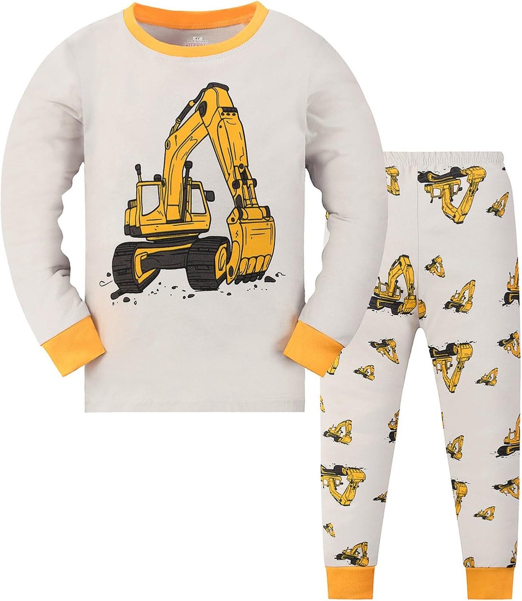 2-delige set voor jongens, katoen, licht, zomer, T-shirt, shorts, kleding voor kinderen, voor strand en sport, elastische boven- en onderkant voor veel bewegingsvrijheid, A33