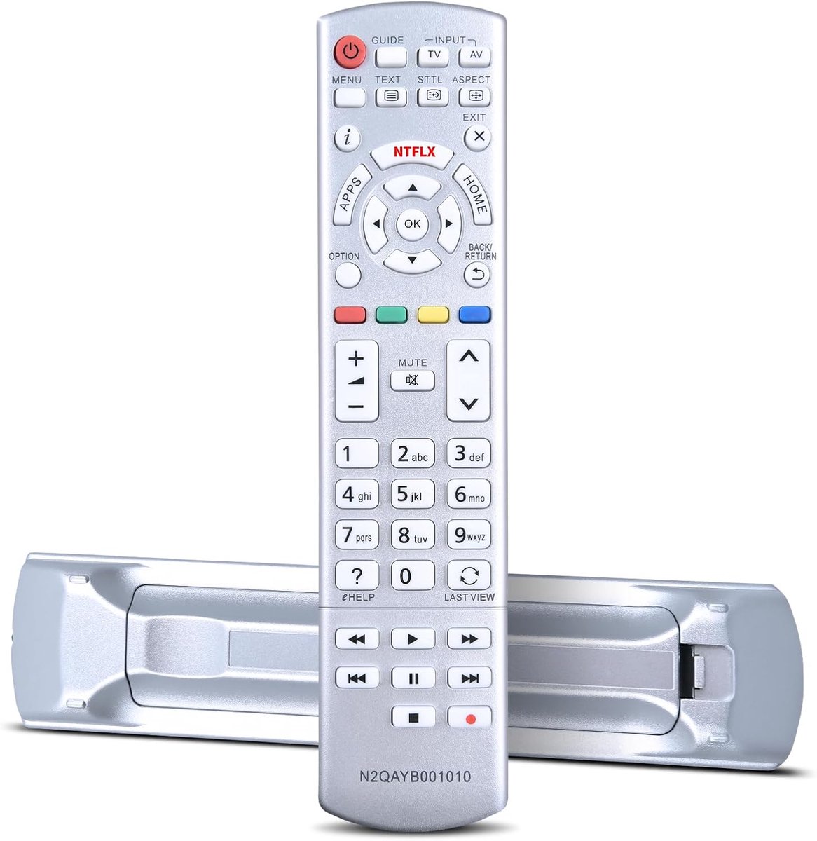 N2QAYB001010 Vervangende Afstandsbediening geschikt voor Panasonic Viera Smart TV TX-32CS600E TX-32DS500E TX-40CS630E - ShopVlot