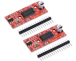 Podazz 2pcs A3967 EasyDriver Stepper Motor Driver Module 7-30V - ShopVlot