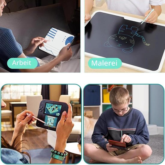 10-delige set plastic styluspennen, uiterst nauwkeurige punt, stevige constructie, geschikt voor resistieve schermen, voor navigatieapparaten van spelconsoles — afbeelding 4