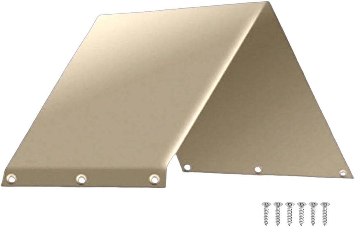 Dak vervanging, dakzeil, speeltoren, tuinschommelluifel, zandbak-reservedak, luifelafdekking 132 × 226 cm, geschikt voor de meeste gelegenheden (beige)