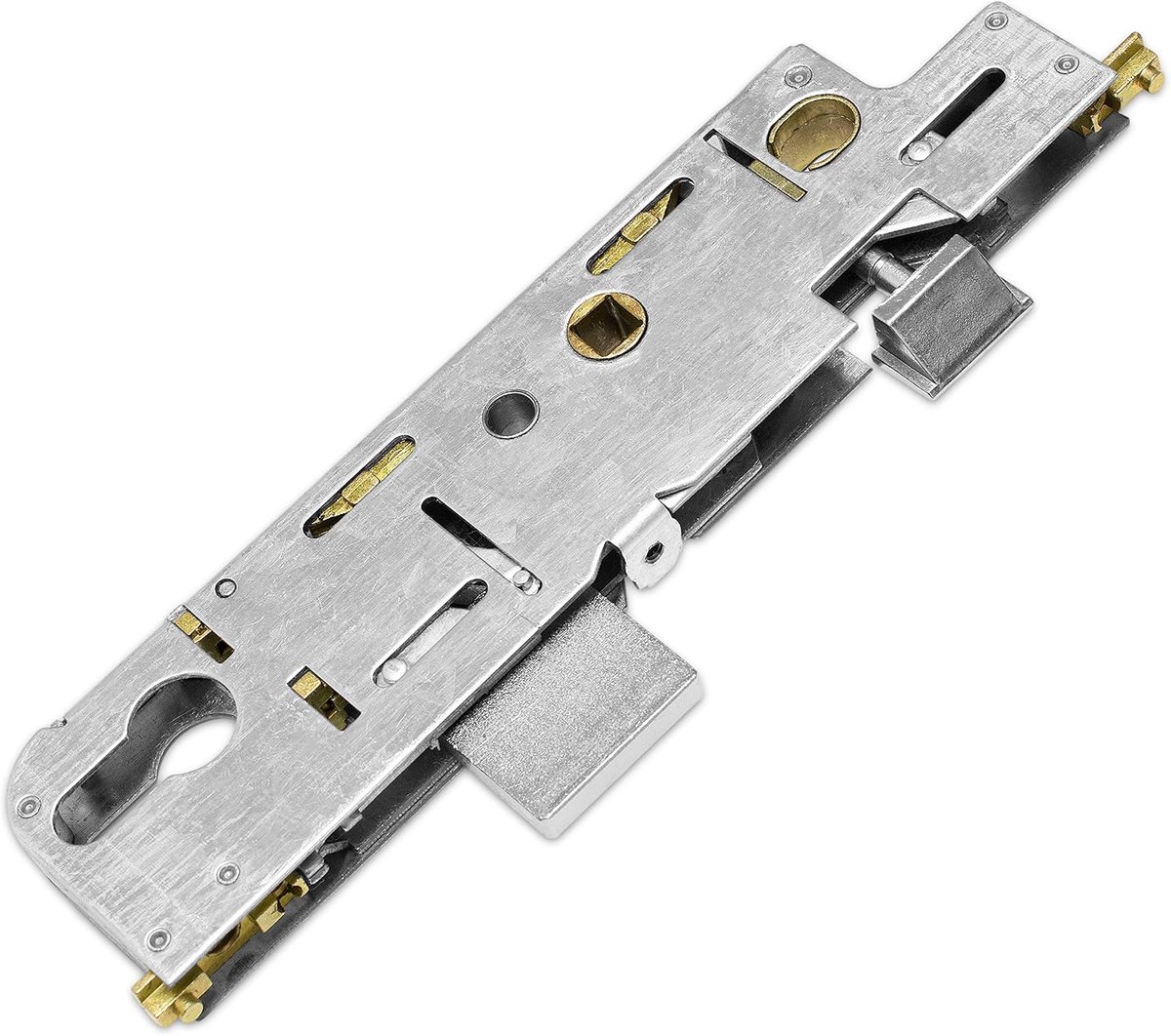GU HS2851 35/92 Single Spindle Old Type Door Lock Center Cabinet/Gearbox/Mechanism - Silver - ShopVlot
