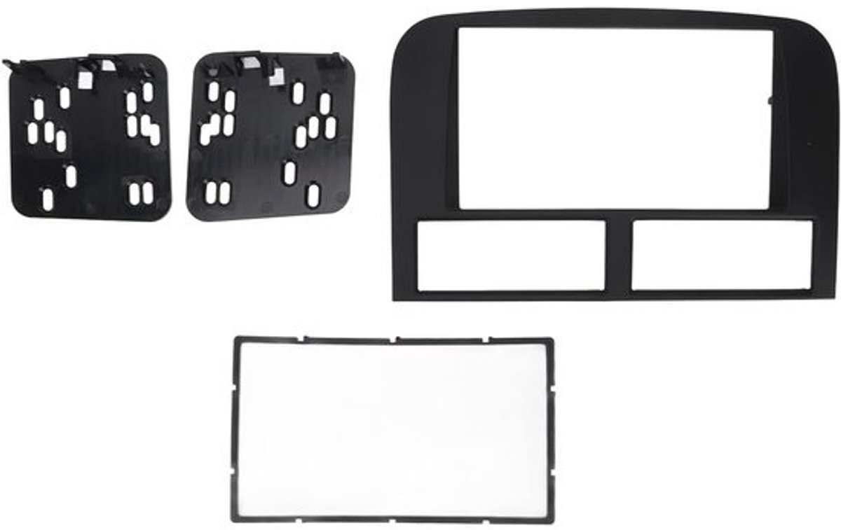 Afwerkingsset autoradio - 2 Din paneel voor GRAND CHEROKEE 1999-2004