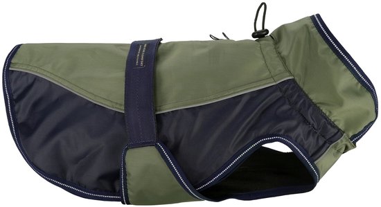 Flamingo Hondenjas Eisberg Groen/ Donkerblauw Winterjas 65cm
