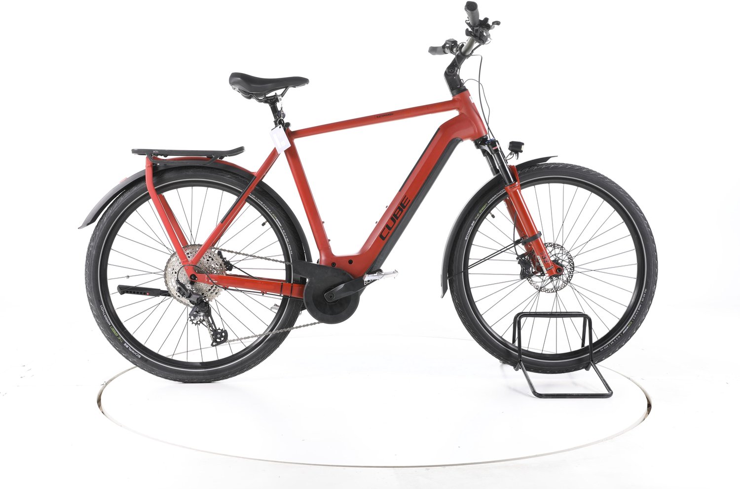 Cube Kathmandu Hybrid EXC 625 Elektrische trekkingfiets Bosch Accu 625Wh 29 rood