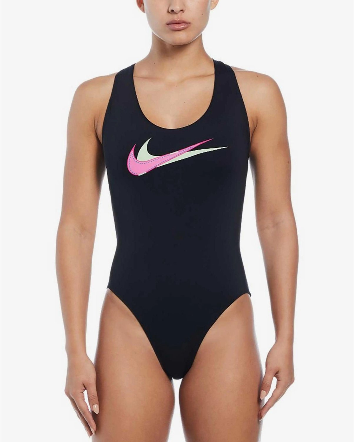 Nike Badpak Crossback One Piece Sportswear Vrouwen Zwart