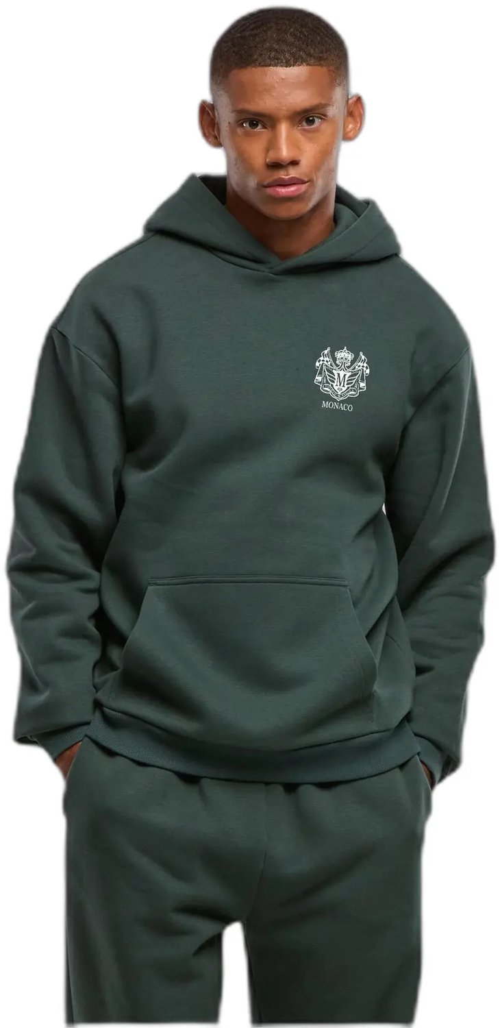 Hoodie Mister Tee Motor Culture Monako Racing Club Bottlegreen