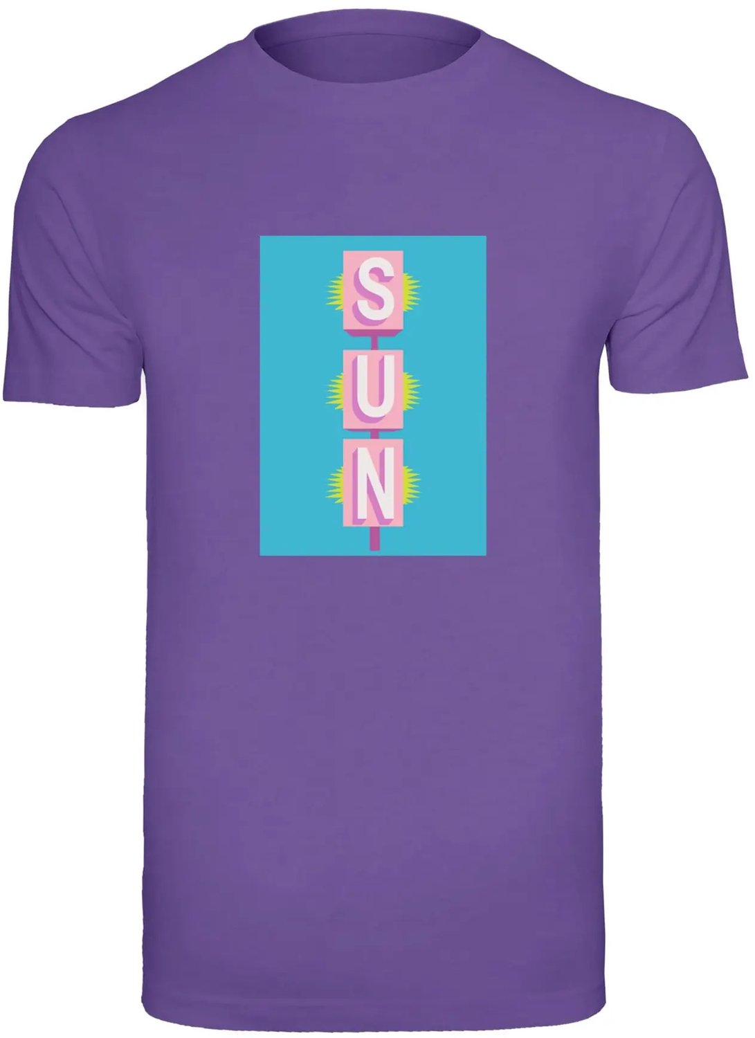 T-shirt Mister Tee Sun Tee Ultra Violet