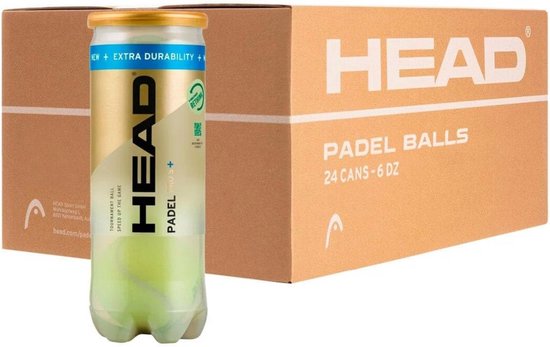 Head Pro S Padel Ballen - Doos - 24 Kokers