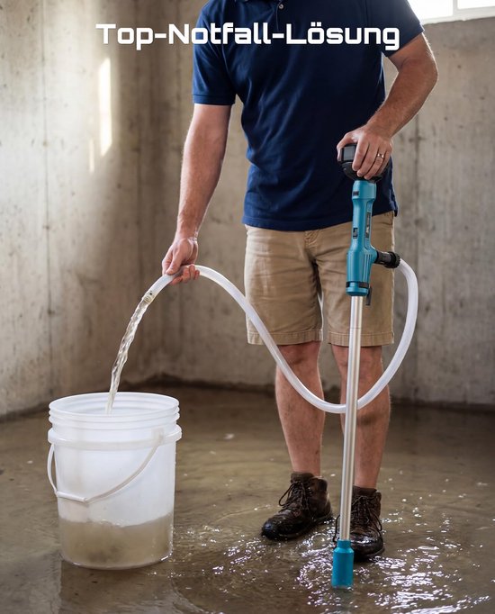 Draadloze stick transfer pomp voor water/diesel — afbeelding 2