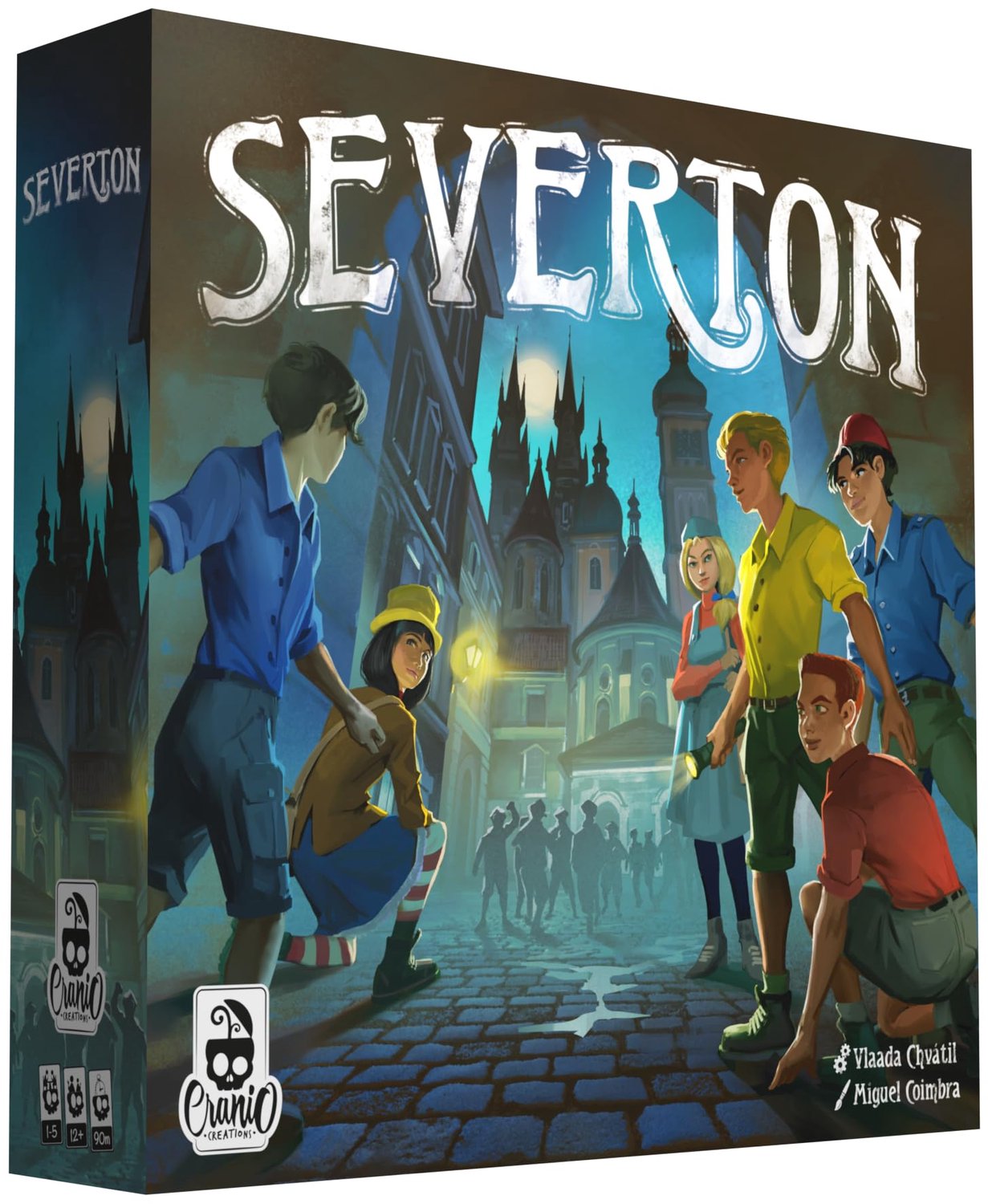 Severton: Geheimen van het Oude Praag Bordspel