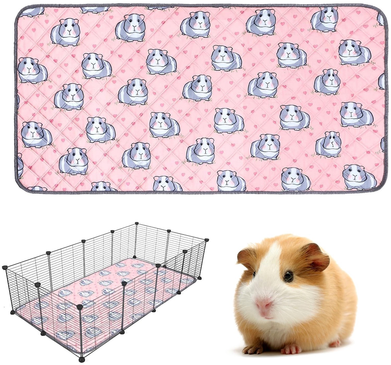 Herbruikbare Guinea Pig Cage Mat voor Comfort