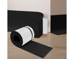 PVC Plint Flexibel - Zelfklevende Plinten - Zachte Plint - Hoogwaardig PVC - Snijden - Afmetingen 50mm x 20mm x 18M