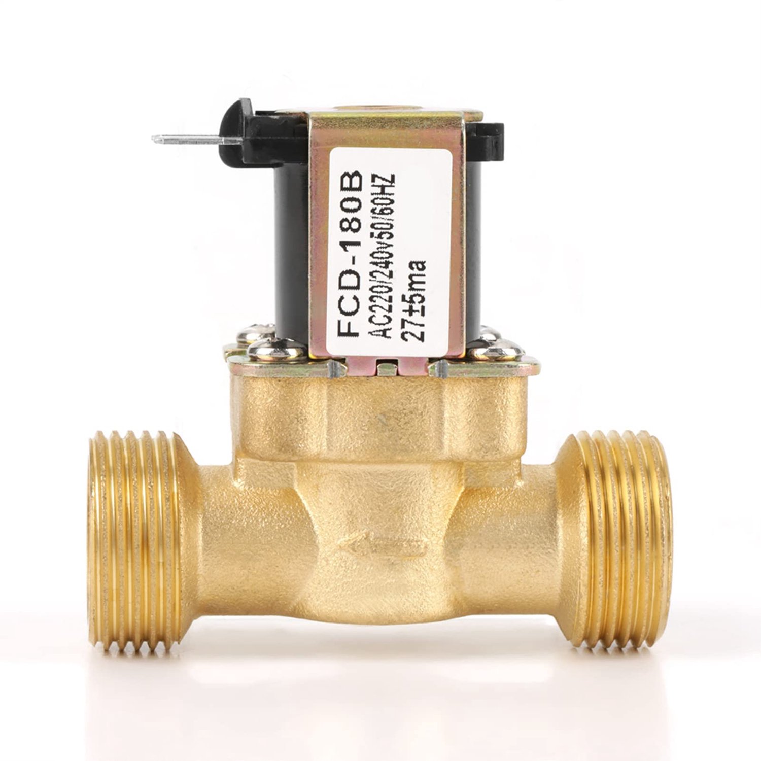 2-Weg G3/4 Messing Elektrische Solenoïde Ventiel