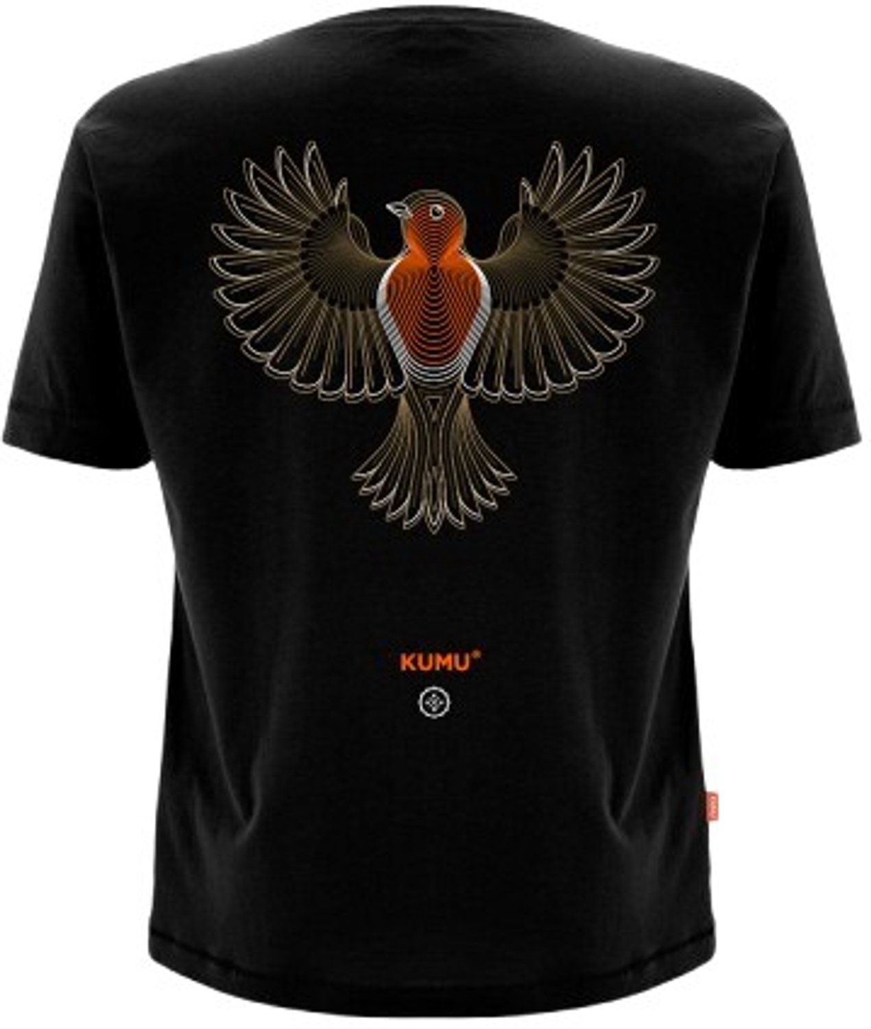 Kumu Little Tee T-Shirt Vis Shirt Rood