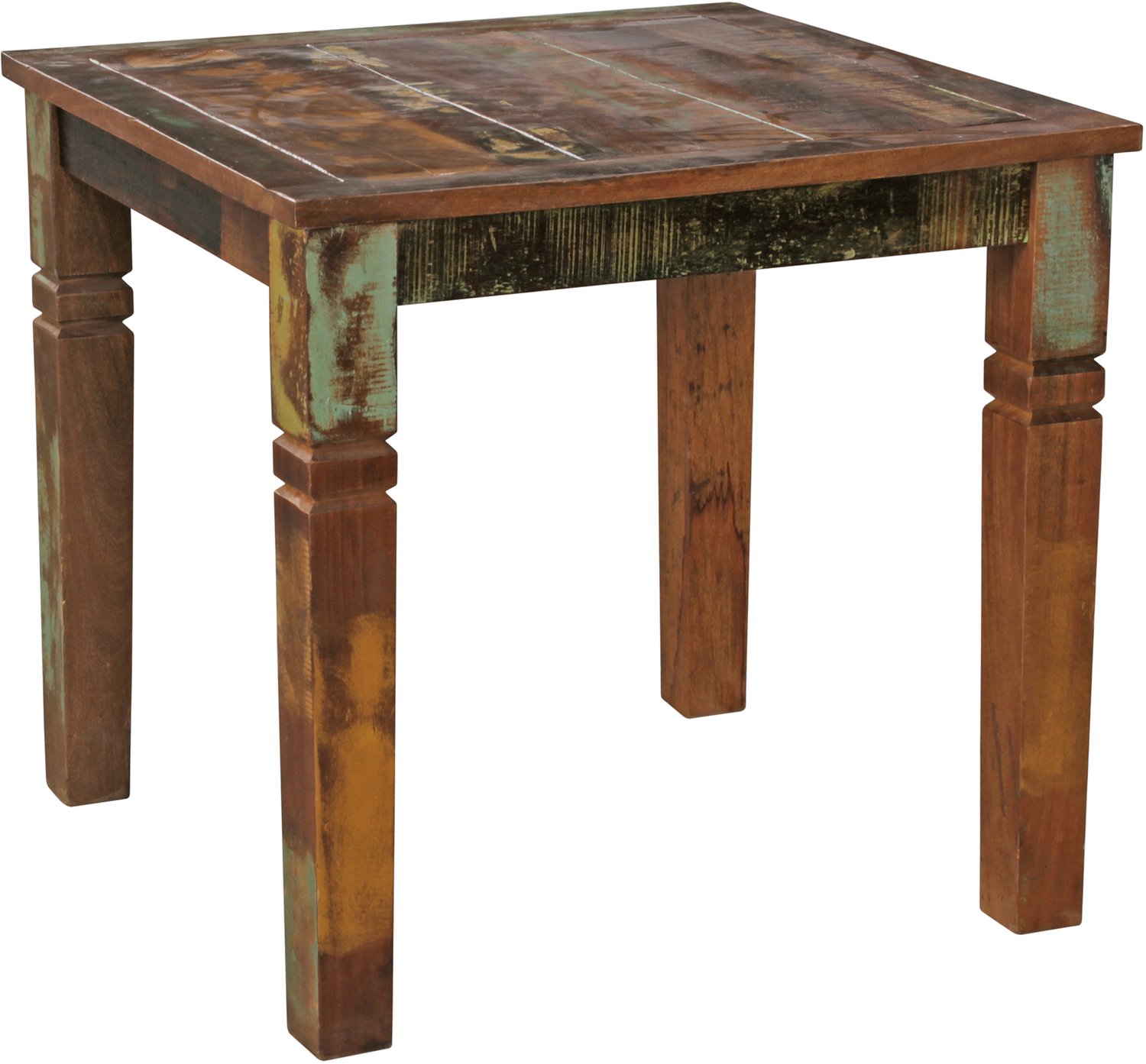 Cosmo Casa Eettafel - Massief Mangohout - Bruin - 80 x 80 x 76 cm