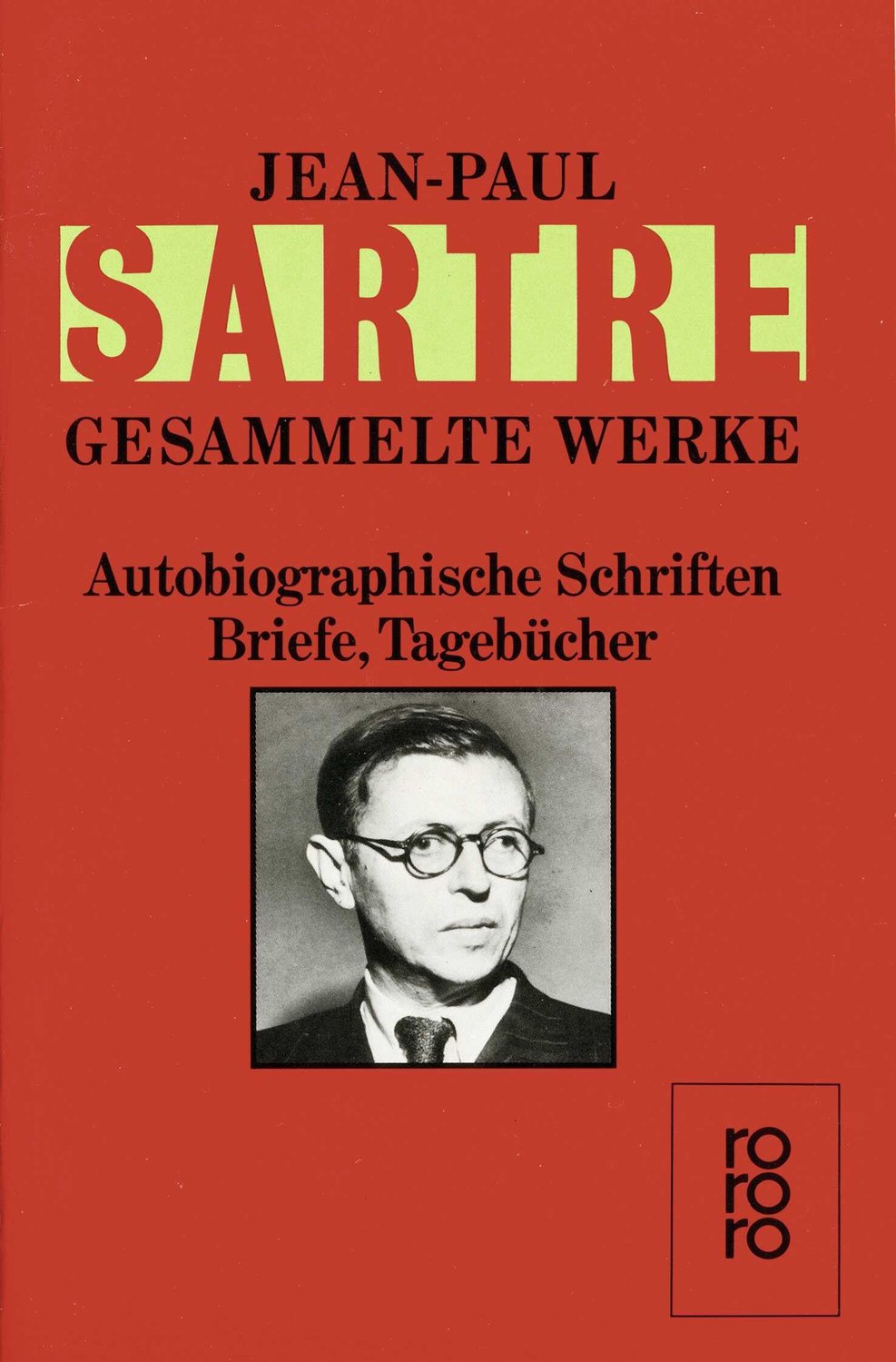 Autobiografische teksten en brieven - Sartre en de Beauvoir