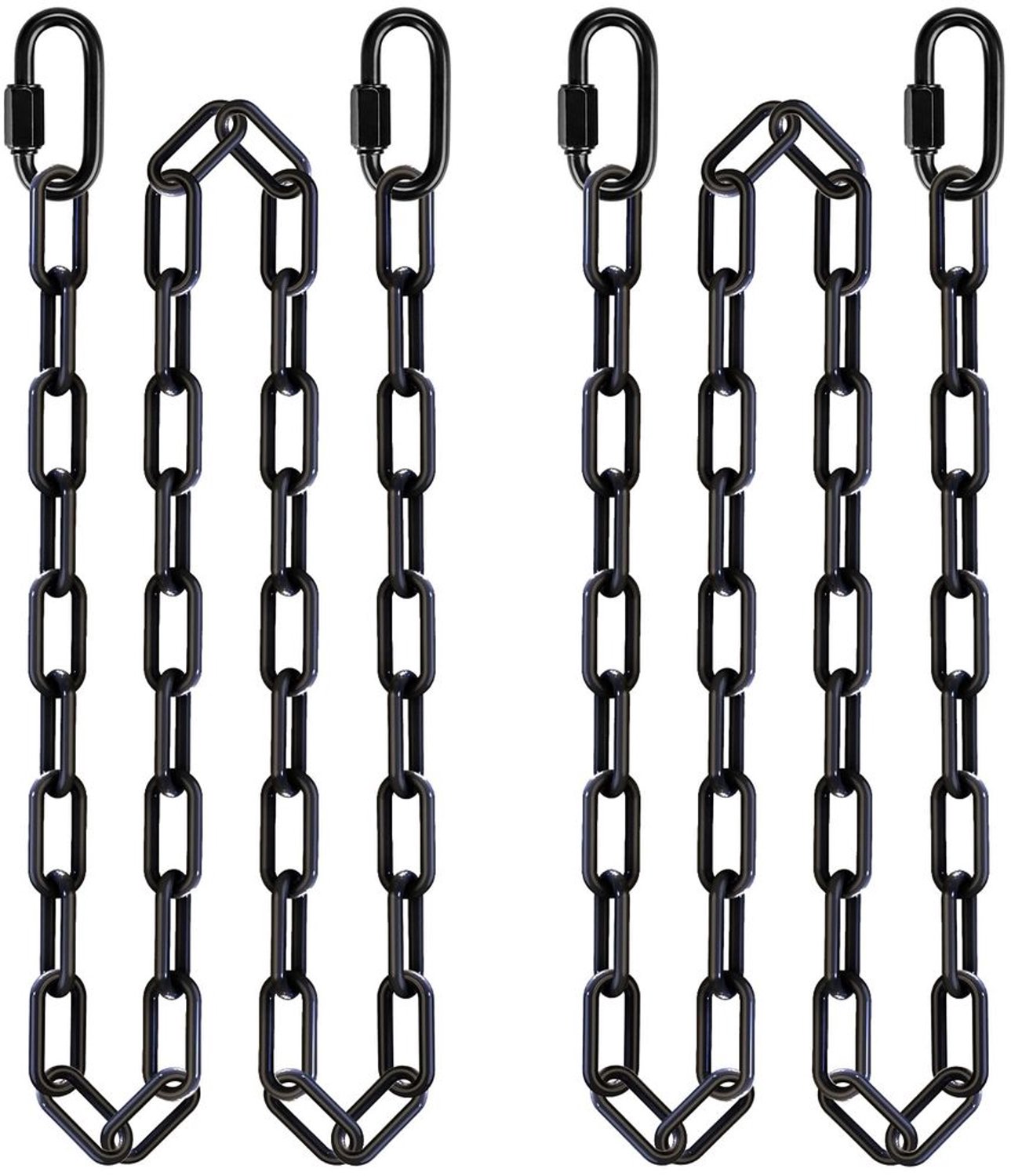 2 Swing Chains voor Hangstoelen met Carabiner en Verstelbaarheid
