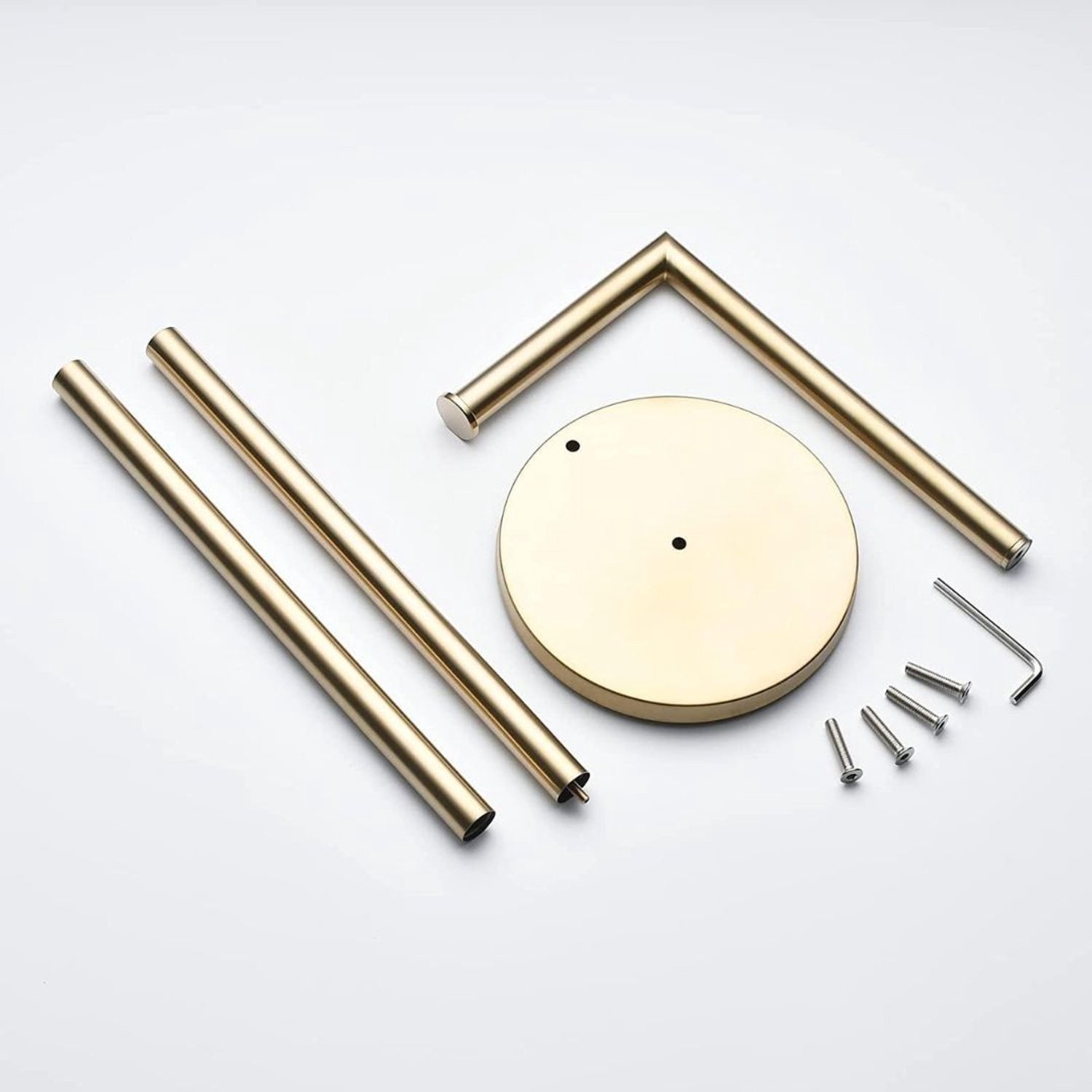 Toiletbutler - Toiletrolhouder Staand - Goud