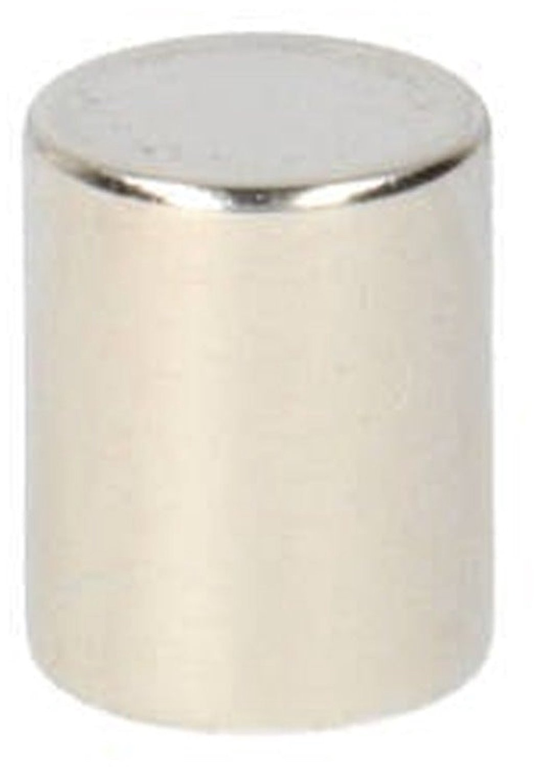 Neodymium Staafmagneet Ø8 x 10 mm N48 NiCuNi – 12 stuks
