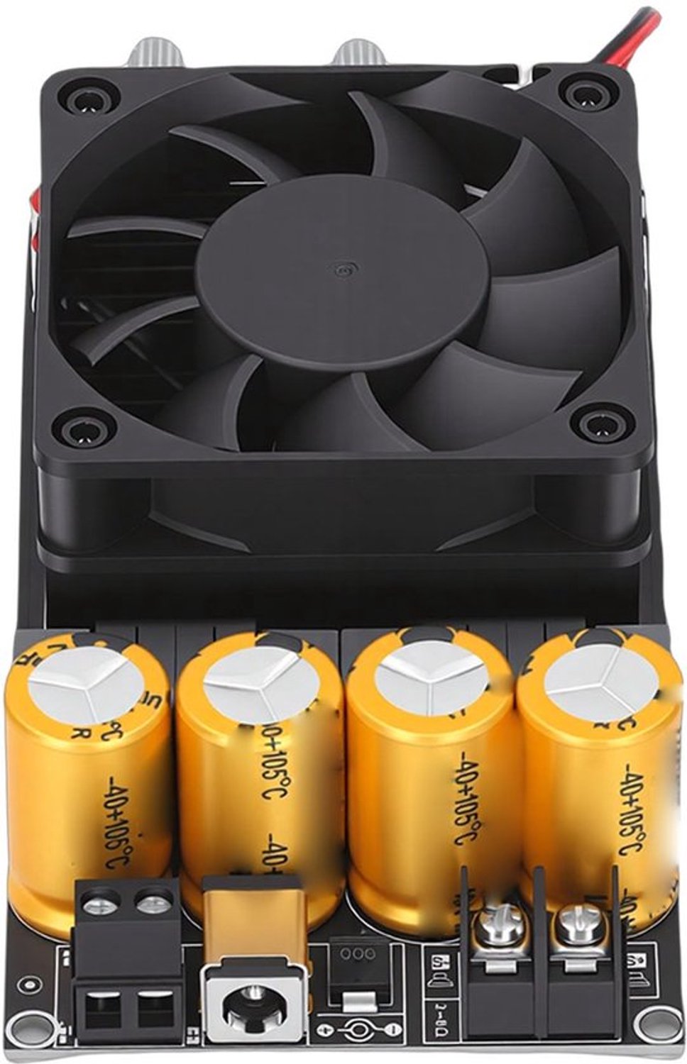 Actieve Subwooferversterkerkaart 600 W Hoog Uitgangsvermogen Laagdoorlaatfilter voor Premium Audio-ervaring voor Muziekliefhebbers en Gewone Gebruikers ABS Model