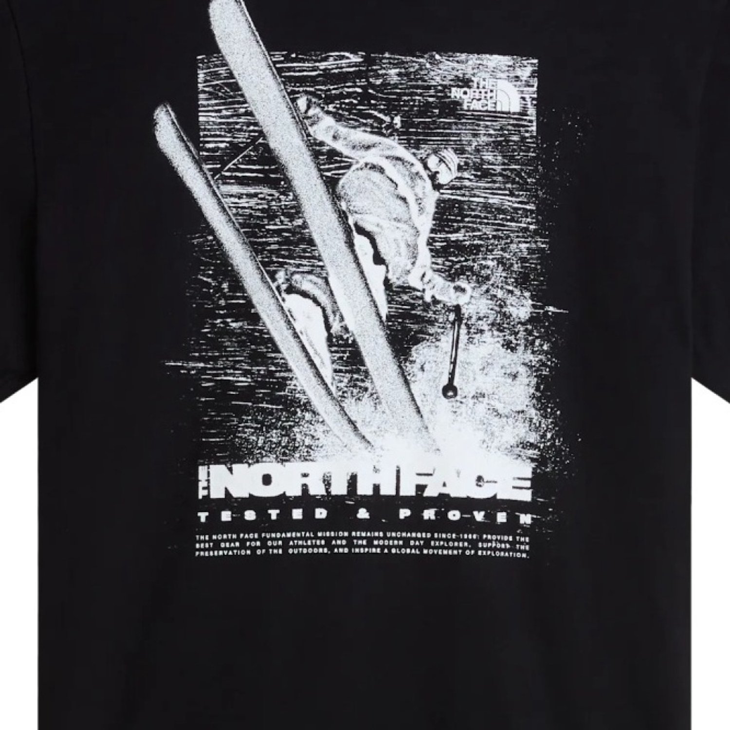 THE NORTH FACE U TESTED N PROVEN SS T XL EU Zwart