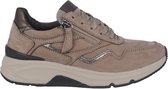 Gabor rollingsoft sensitive 56.896.42 - dames rollende wandelsneaker - Beige - maat 38 (EU) 5 (UK)