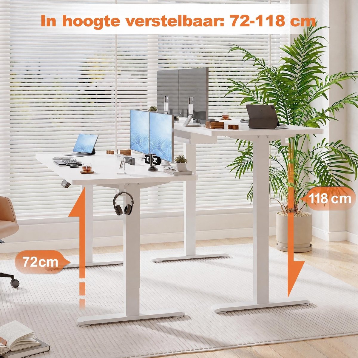 Devoko Devoko Elektrisch Verstelbaar Bureau - afbeelding 5