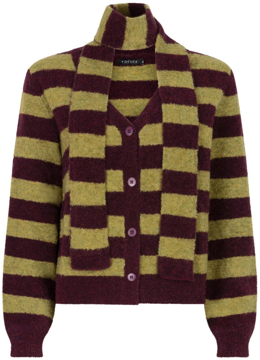 Ydence Vest Cardigan Felicity Fc2606 Green Dames Maat - XS