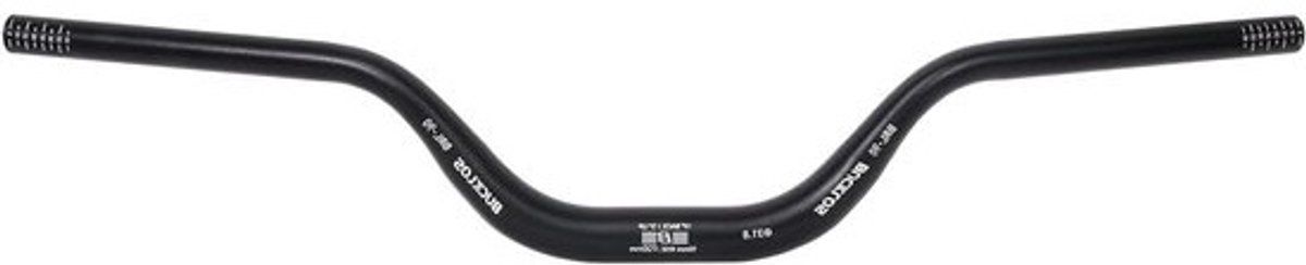 Mountainbikestuur - MTB-stuurverhoger - Voor fietsen - 6061-aluminiumlegering - 780 mm breed - Zwart