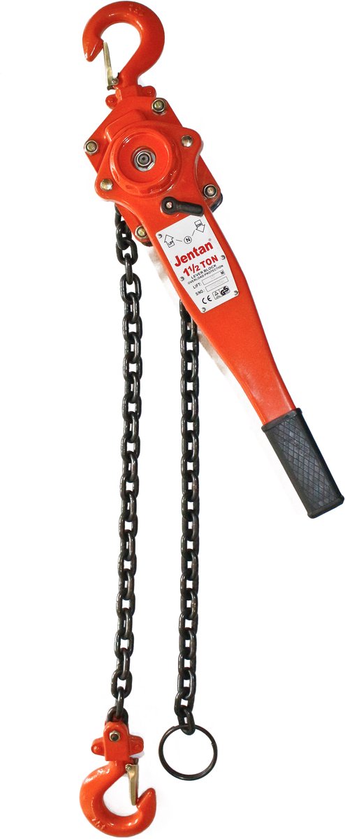 JTVA-150, Rateltakel, werklast 1,5 ton