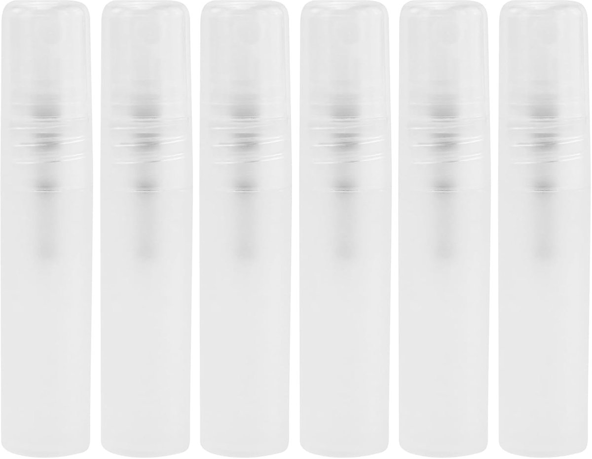 7 stuks mini-parfum, navulbaar, 5 ml, parfumverstuiver, lege spuitflessen, reisspraycontainer, kunststof geurpomp, draagbare parfumspuitfles voor reizen en uitgaan