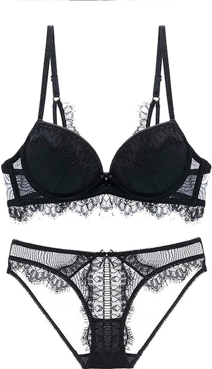 Dames Sexy Lingerie Dames Kanten Beha Set Slips Ondergoed Dames Set