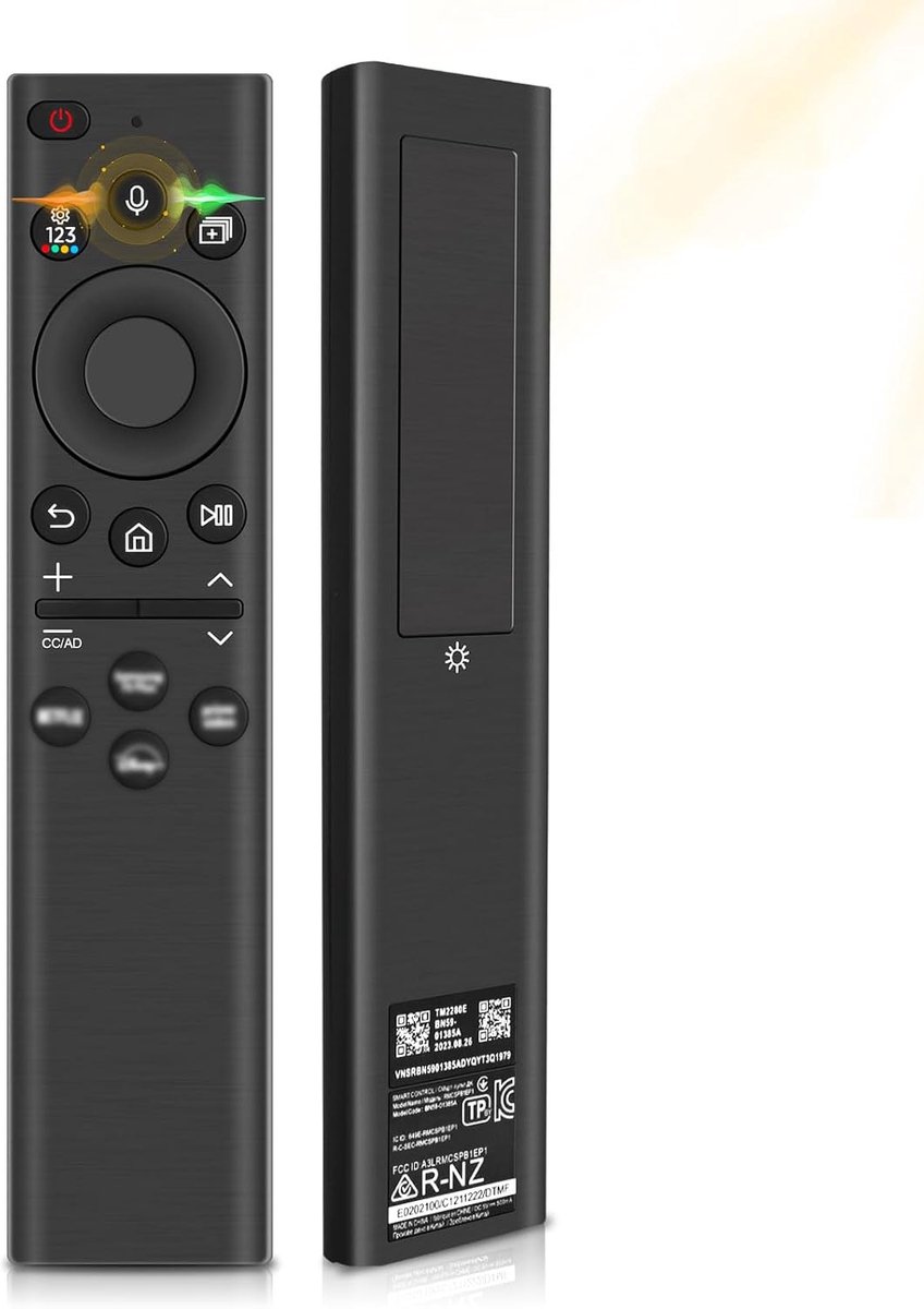 Universele Afstandsbediening voor Samsung, Vervangende Afstandsbediening voor Samsung Afstandsbediening Smart TV, Spraakafstandsbediening voor Sam-Sung Remote Control Smart TV Compatibel