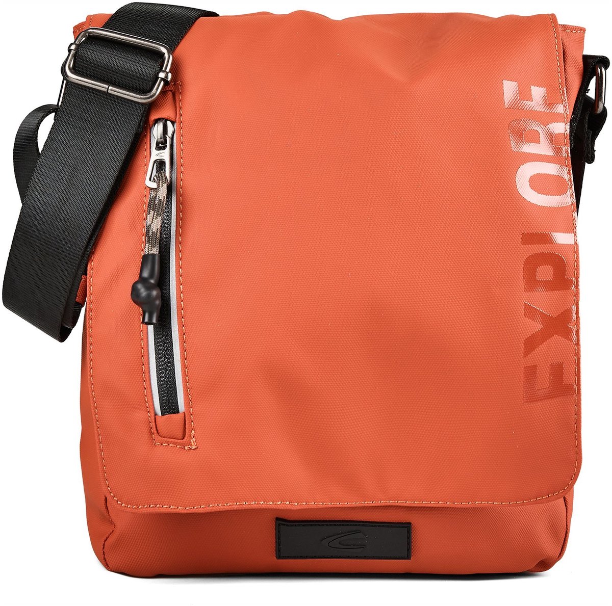 camel active schoudertas Explore Flap Bag Top Zip Rust oranje