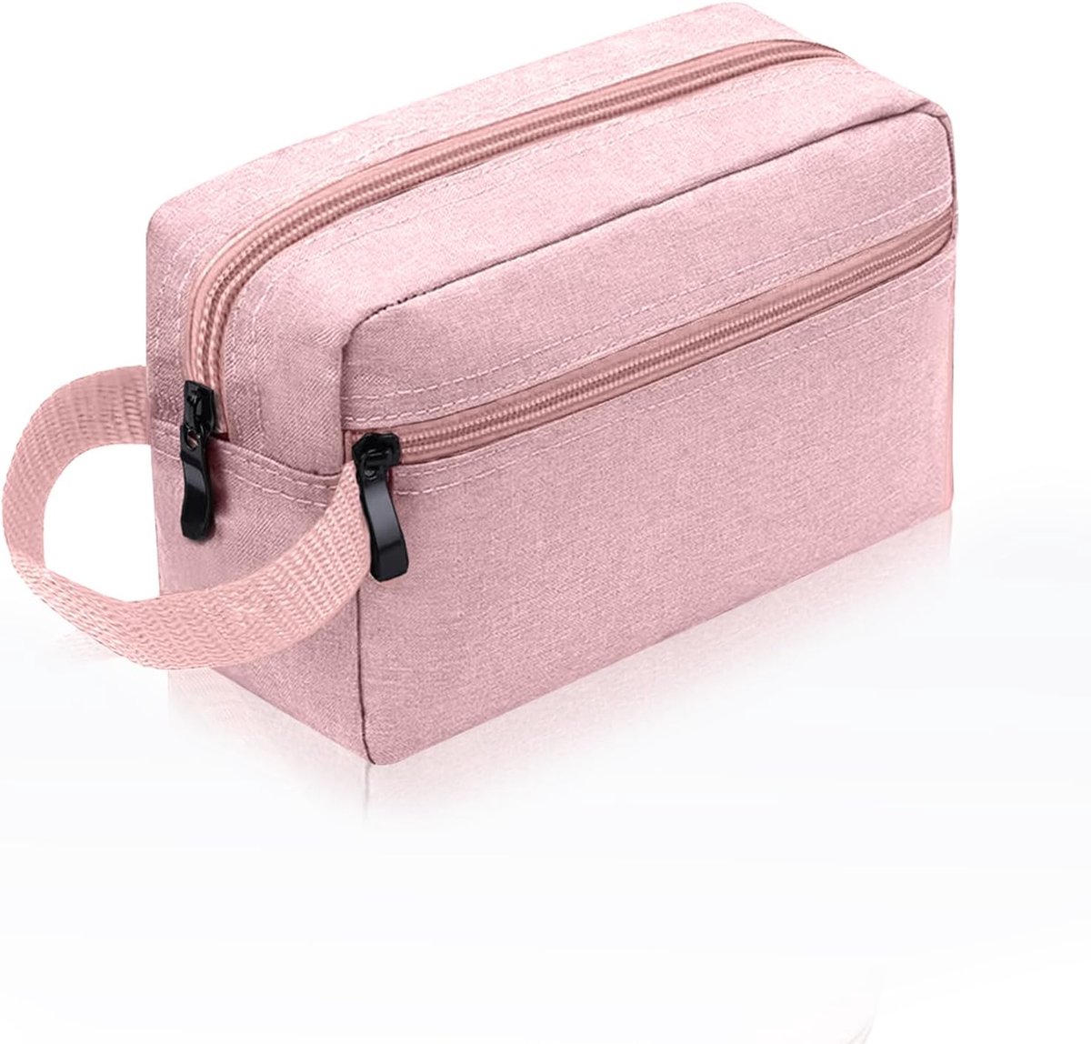 SnelShoppen - Toilettas voor Mannen en Vrouwen, Waterdichte Reiswaszak, Make-up Tas met Handvat, Duurzaam Oxford Stof, Ideaal voor Kamperen, Reizen, e