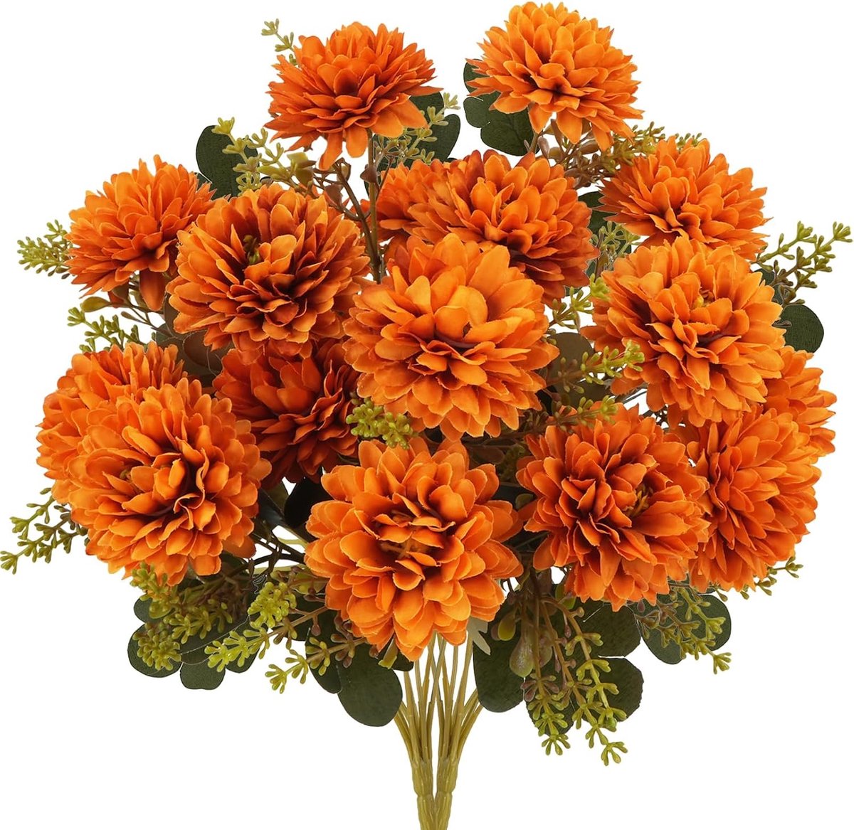 Kunstbloemen, herfstdecoratie, chrysanten, als echte kunstbloemen, herfstdecoratie, zijden bloemen, boeket, balkonplanten voor balkon, herfstbloemen, vaas, herfstdecoratie
