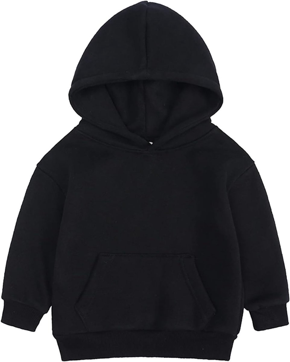 Jongens meisjes fleece sweatshirt kinderen solide plus baby's capuchon kleur top coat meisjes tops