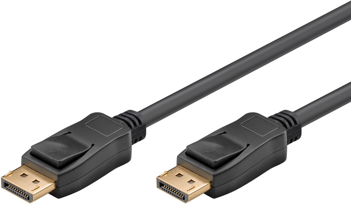 Image of Goobay DisplayPort-kabel 1.4, 32,4 Gbit/s (8K/60 Hz DSC), 2 m