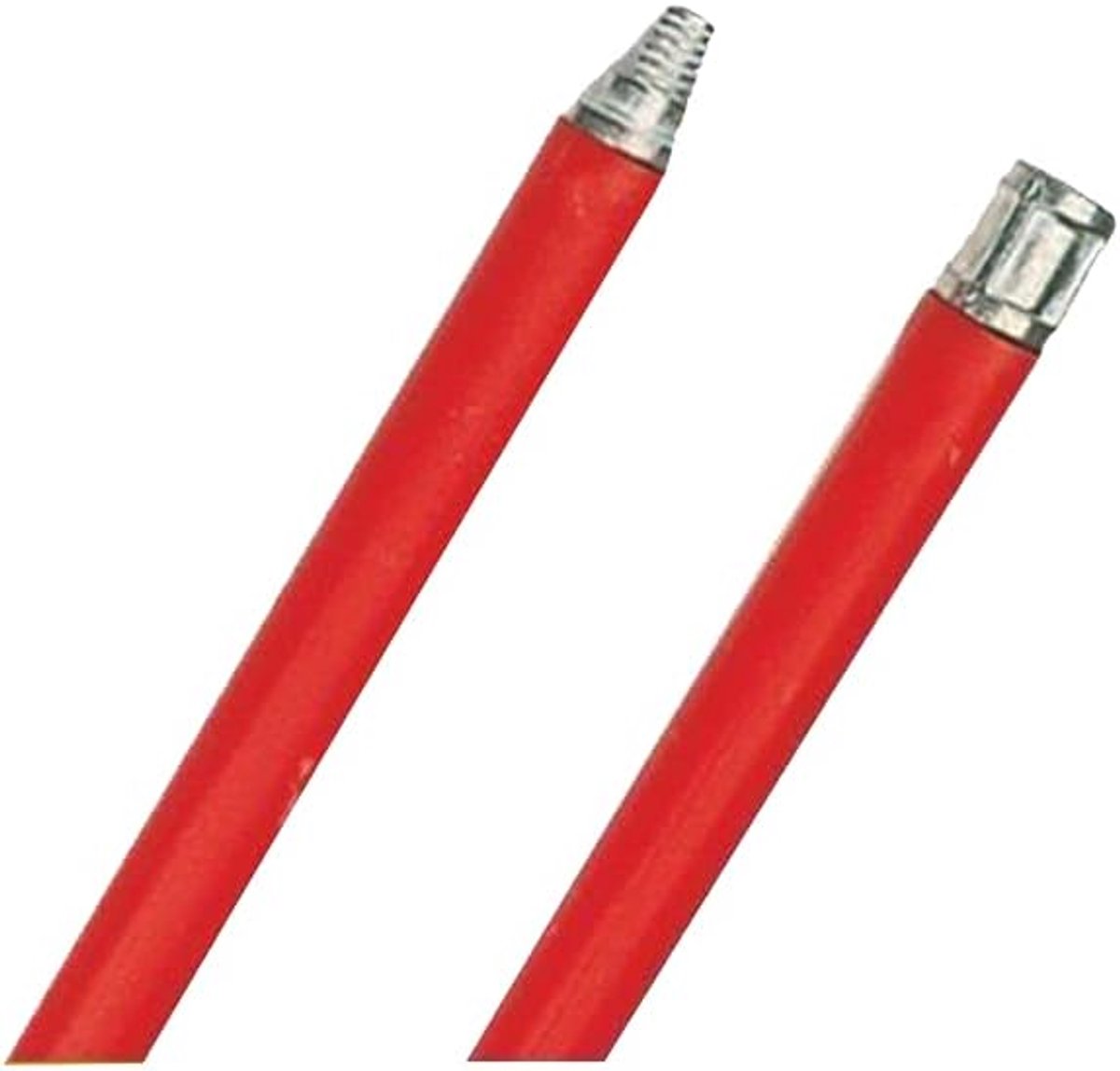 Schoorsteenbezem 140 cm - metrische schroefdraad 12 voor het reinigen van open haarden en kachels